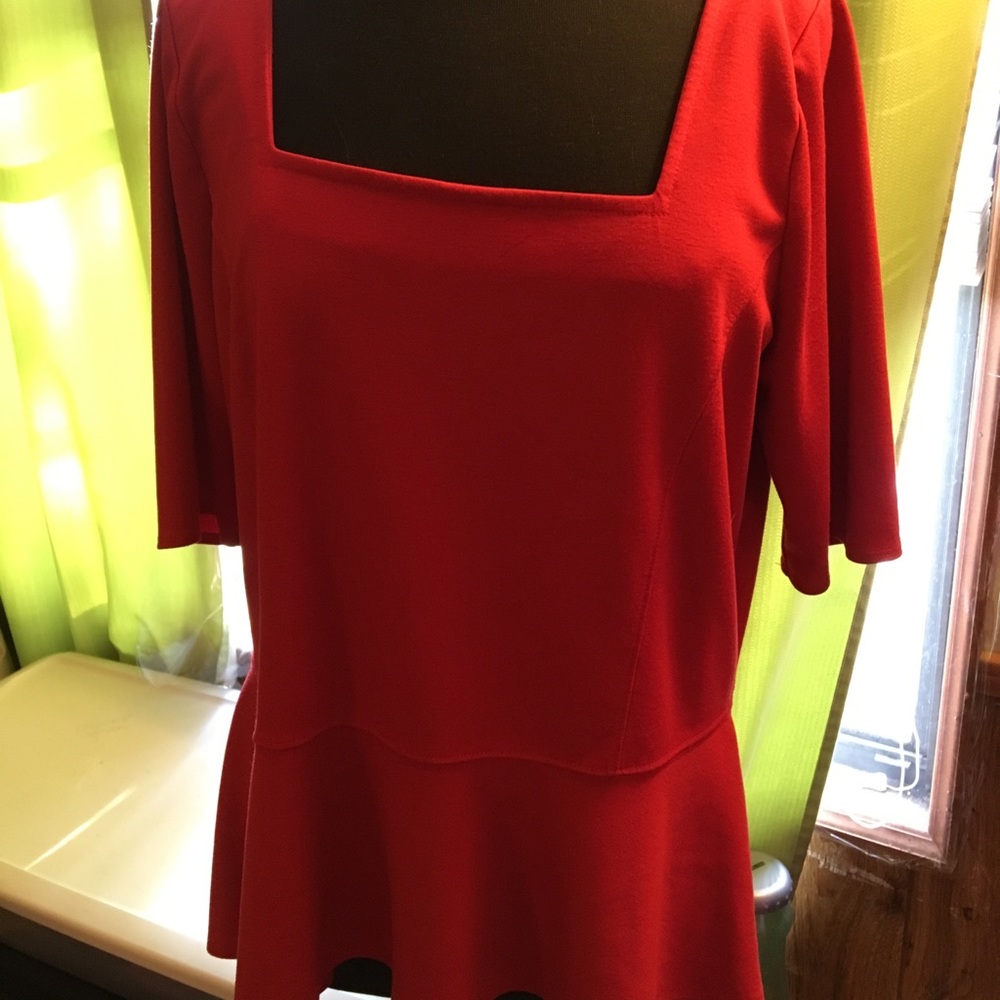 Lane bryant peplum top